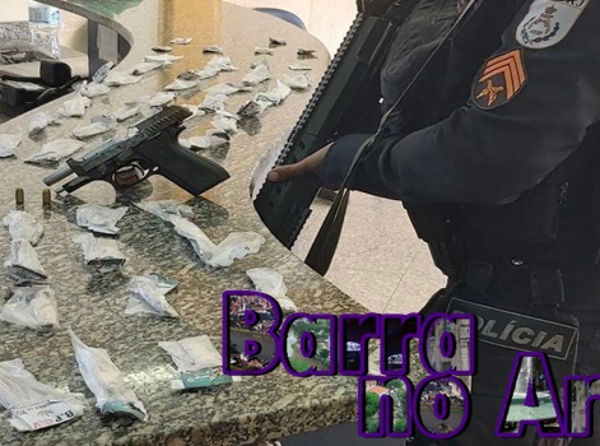 Após perseguição, GAT apreende drogas, munições e arma no Areal